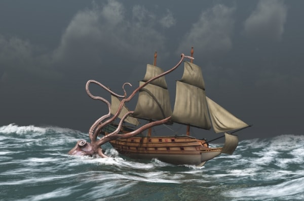 mobil kraken Mitolojik Karakterler