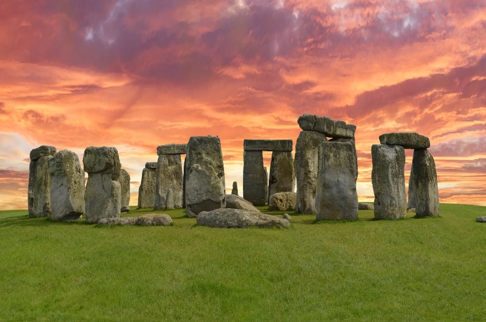stonehenge mobil İngiltere