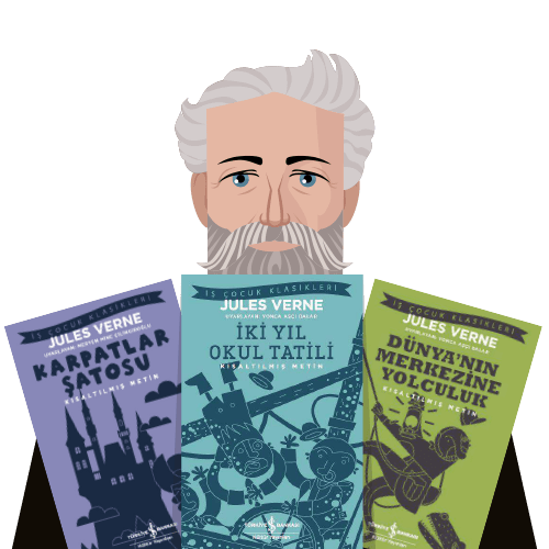 jules verne kitaplar Jules Verne'nin Renkli Dünyası