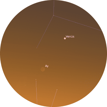13 aralik kucuk Aralık Ayında Gökyüzü - 2020
