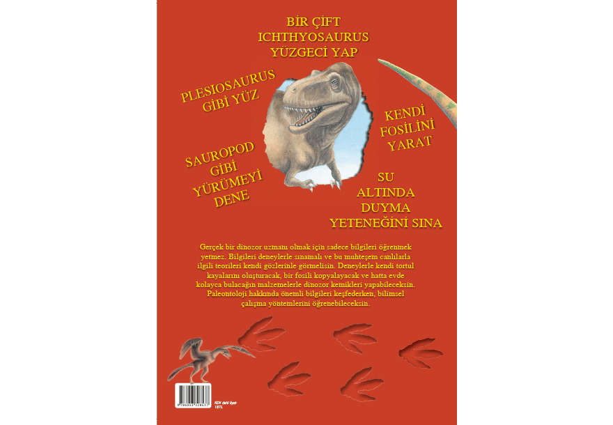 dinozor arka kapak Haziran Ayı Kitaplığım - 2020