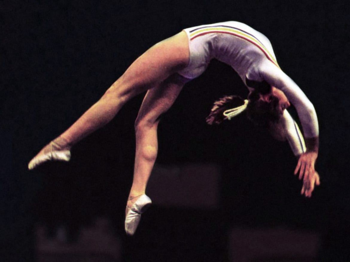 Nadia Comaneci 1976 Montreal Olimpiyatları