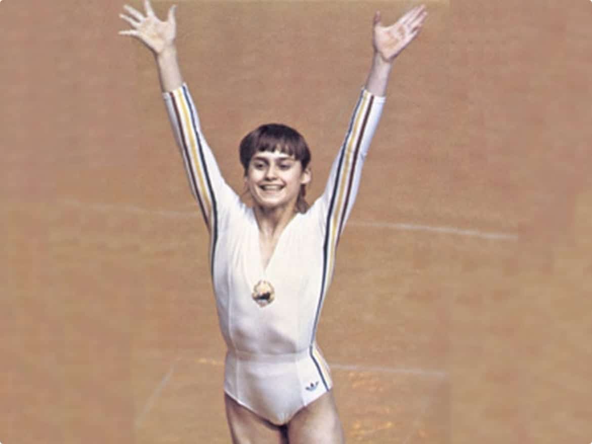 Nadia Comăneci 1976 Montreal Olimpiyatları