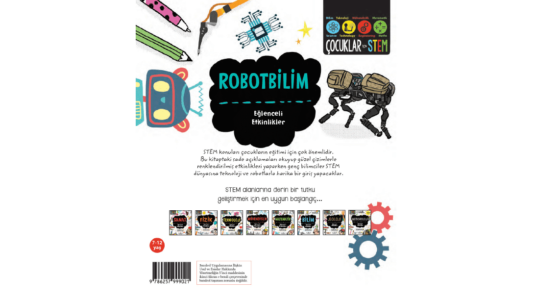 robotobilim arka kapak 02 Mart Ayı Kitaplığım - 2021