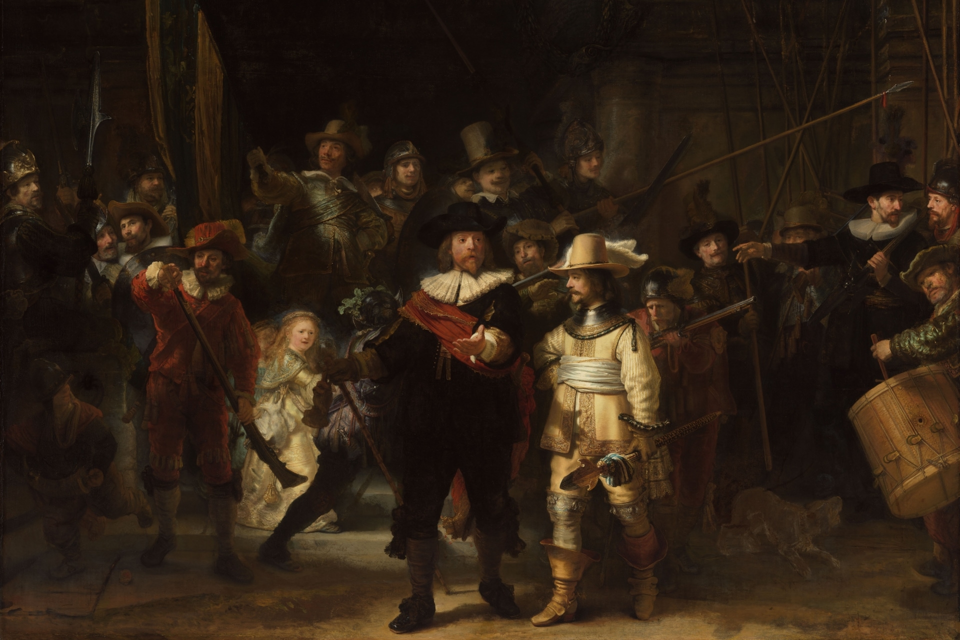 gece devriyesi Işığın ve Gölgenin Ustası: Rembrandt
