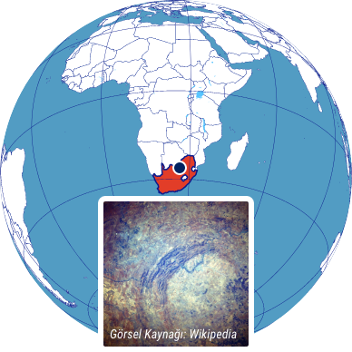 g a harita mobil 7 krater Güney Afrika​