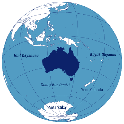 Mobil harita kiyilar Avustralya