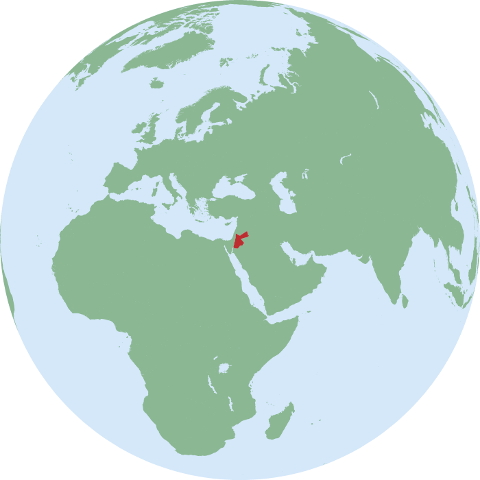 harita mobil Ürdün