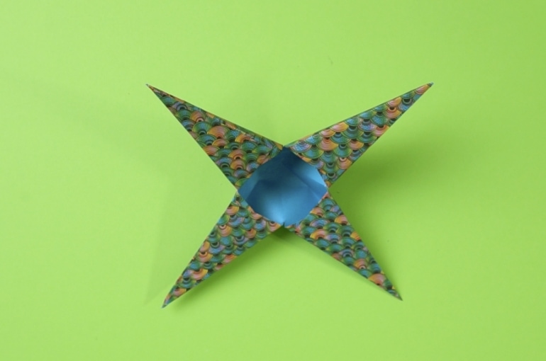 asama 8 1 Origami Yıldız