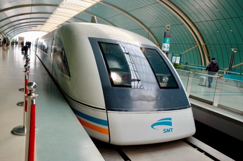 maglev treni Çin