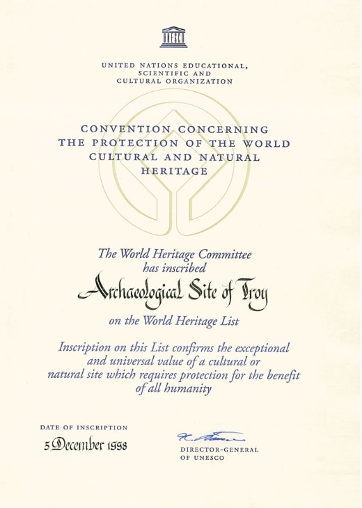 truva sertifika Türkiye’deki UNESCO Alanları – 2