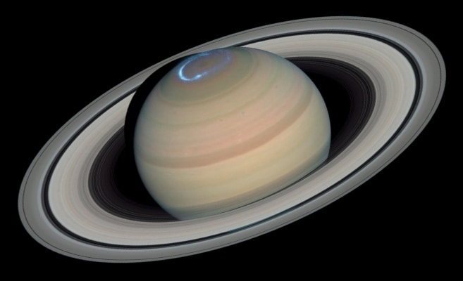 saturn aurora Güneş Sistemi’nin İncisi: Satürn
