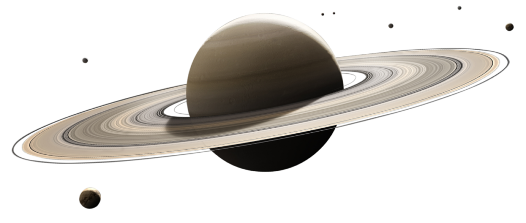 saturn halkalari Güneş Sistemi’nin İncisi: Satürn