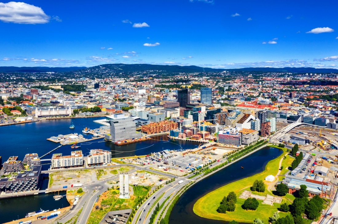 Başkent Oslo
Başkent Oslo bir milyonu aşkın nüfusuyla ülkenin en büyük kentidir.
