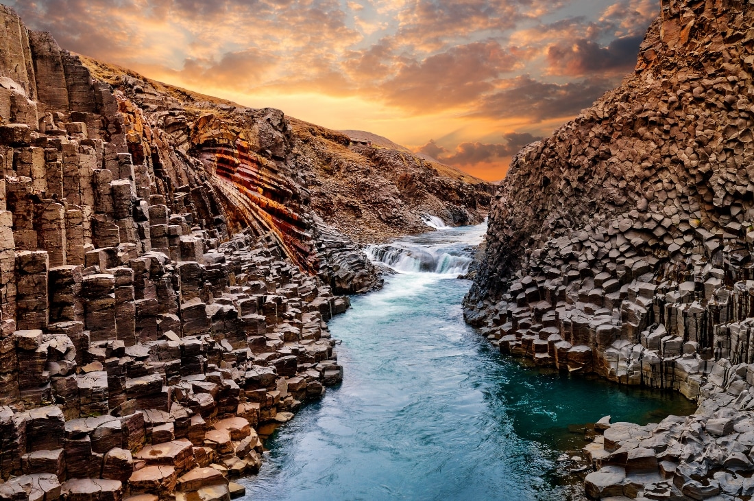 Studlagil Kanyonu - İzlanda