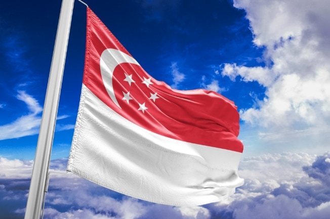 Singapur Bayrağı