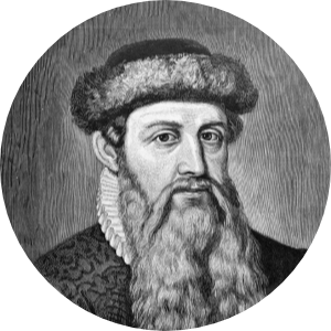 Johannes Gutenberg, haberleşmenin tarihi