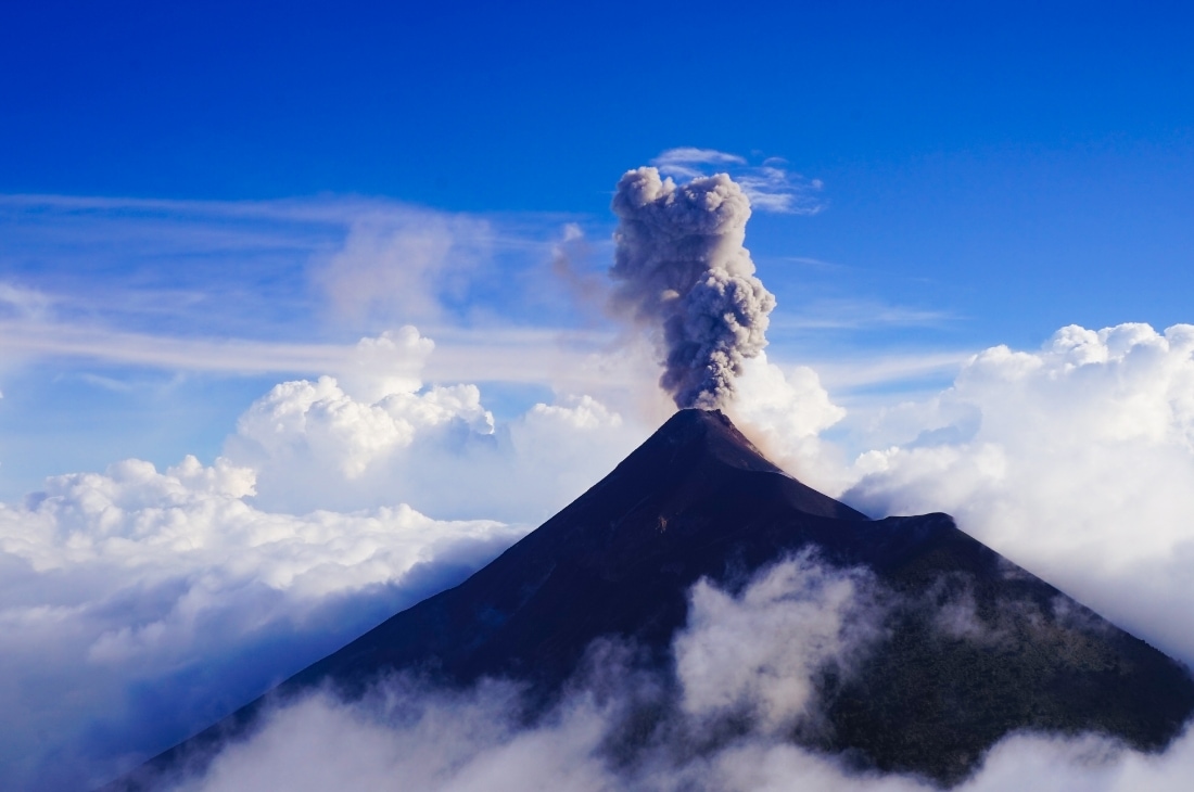 Acatenango Yanardağı - Guatemala