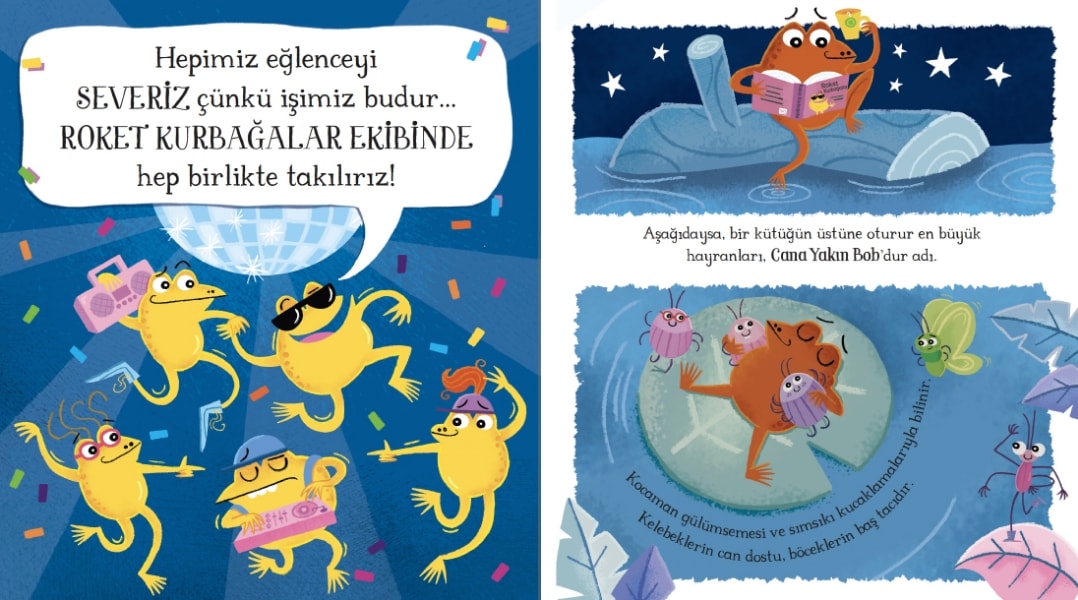 Kurbağalar için Dostluk Zamanı